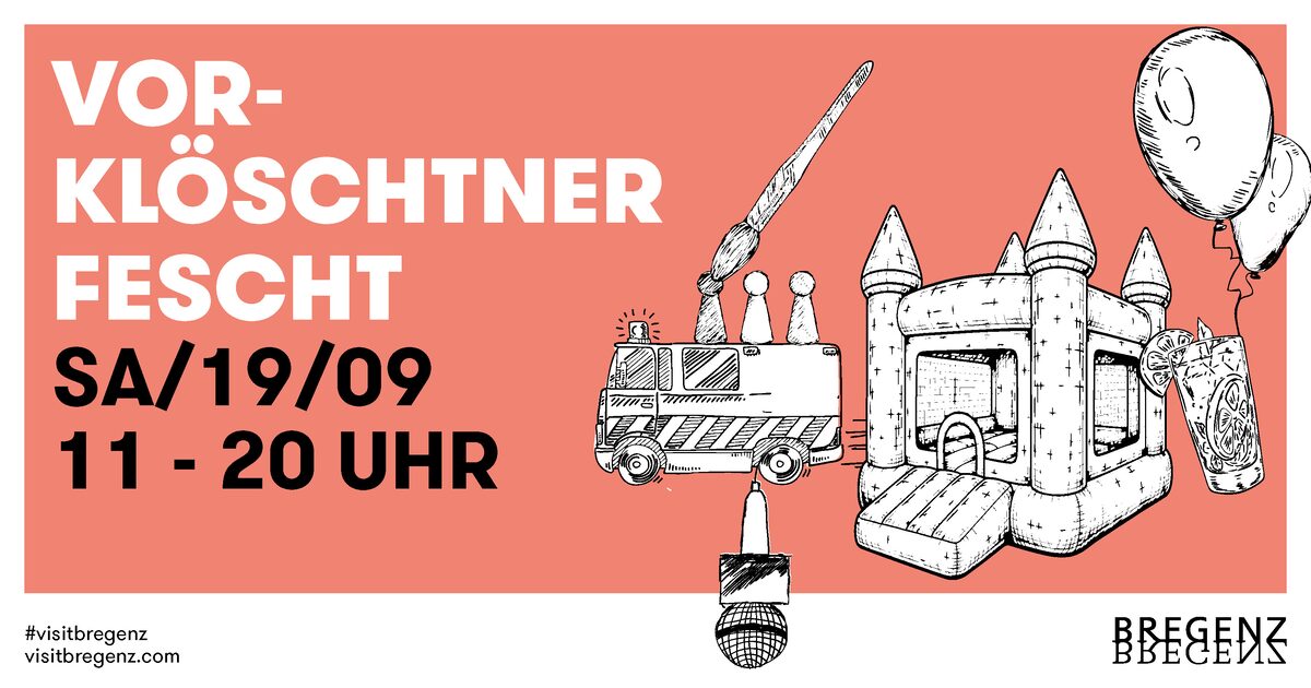 Vorklöschtner Fescht – Samstag, 19. September, 11 bis 20 Uhr
