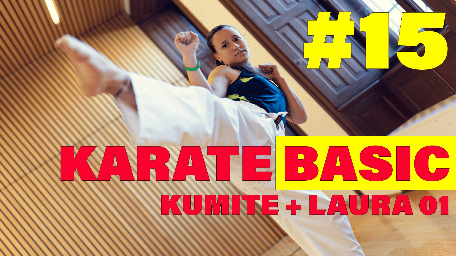Kumite mit Laura