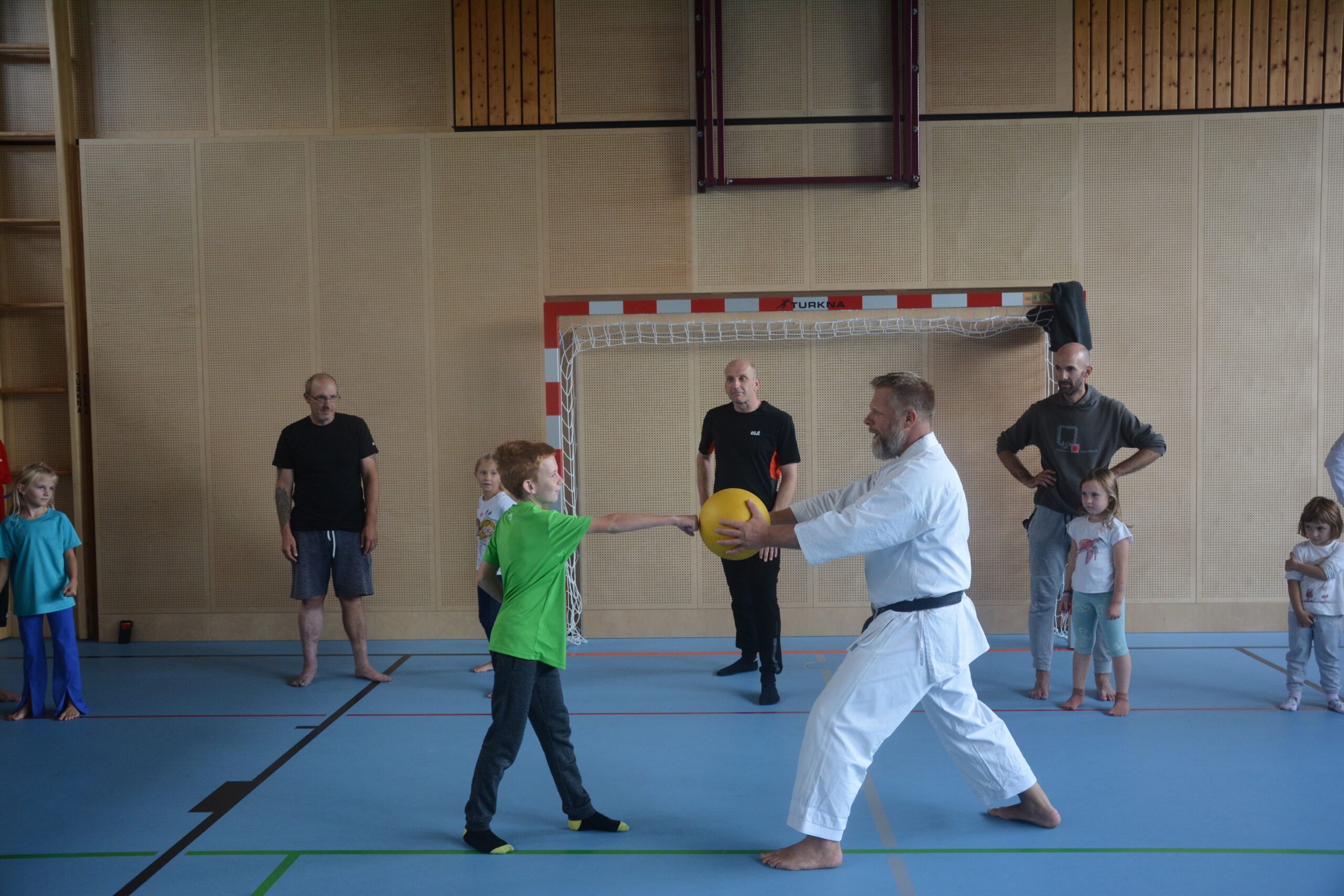 Vater sein! Karate mit dem Familienverband