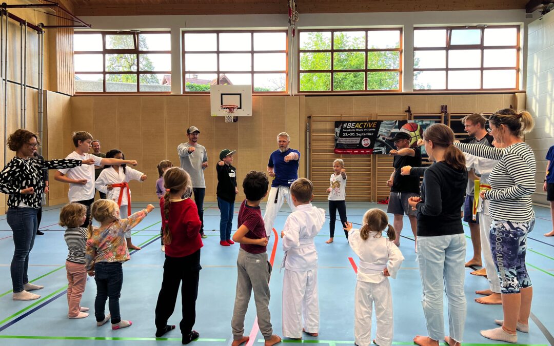 Toller Erfolg mit über 80 Besucher bei der #BeActive-Night von Karate Bregenz