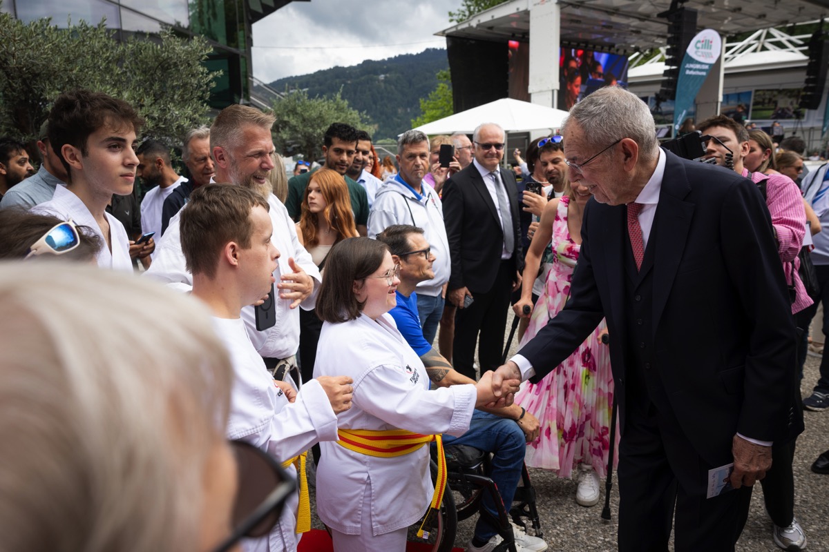 Eröffnung der Bregenzer Festspiele 2024: Karate Bregenz mittendrin!