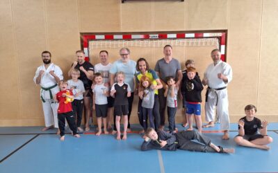 Vater sein! Karate Schnupperkurs